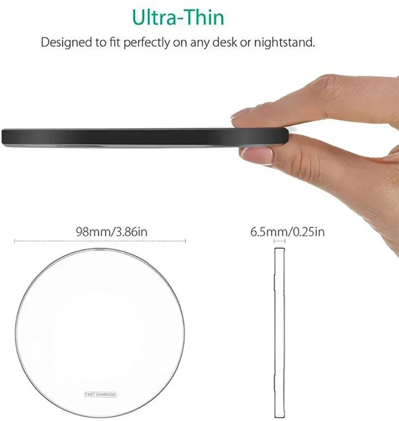 100W Fast Wireless Charger Pad for Iphone 15 14 13 12 X Pro Max 8 Samsung Galaxy S23 Xiaomi Wireless Charging Station Chargers