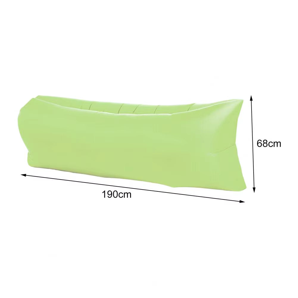 Experience Ultimate Comfort Anywhere with Our Waterproof Inflatable Lounger Air Sofa - Perfect for Camping, Picnics, and Beach Days!