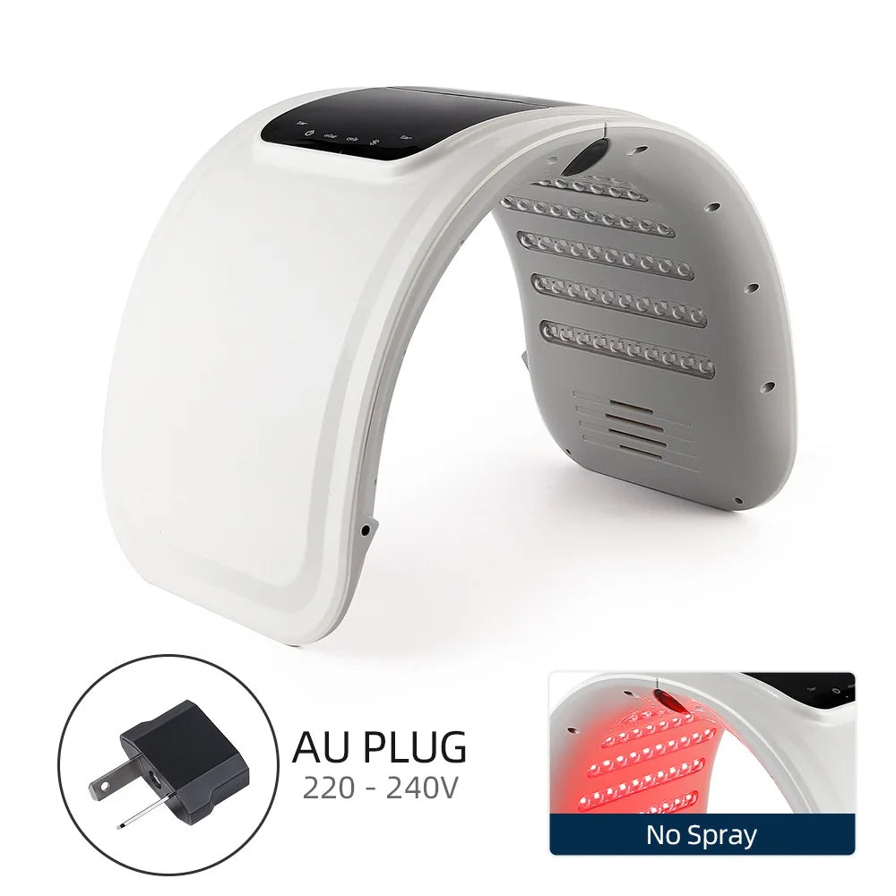 Foreverlily 7 Colors LED Photon Machine Skin Rejuvenation Nano Spray Facial Body Spa Device Deep Hydration Beauty Mask