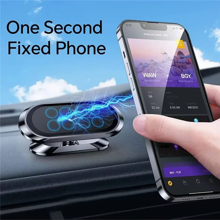Ultimate Strong Magnetic Cell Phone Holder for Car - Perfect for iPhone, Xiaomi, and All Smartphones!.