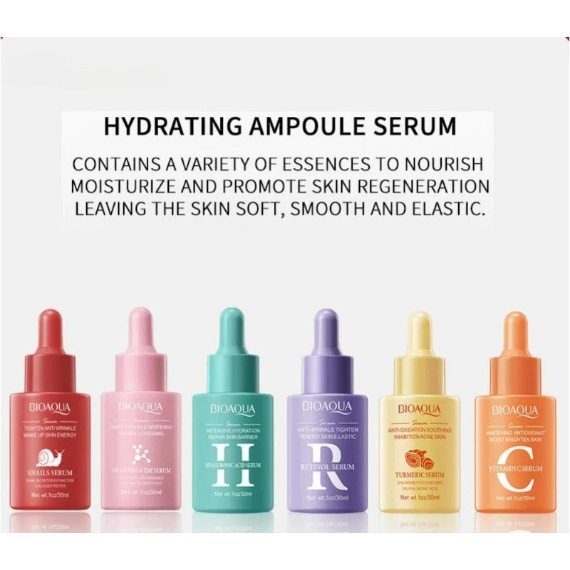 Retinol Niacinamide Hyaluronic Acid Moisturizing Face Serum Essence Vitamin C Hydrating Shrink Pores Nourishing Skin Care