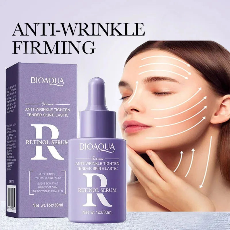 Retinol Niacinamide Hyaluronic Acid Moisturizing Face Serum Essence Vitamin C Hydrating Shrink Pores Nourishing Skin Care