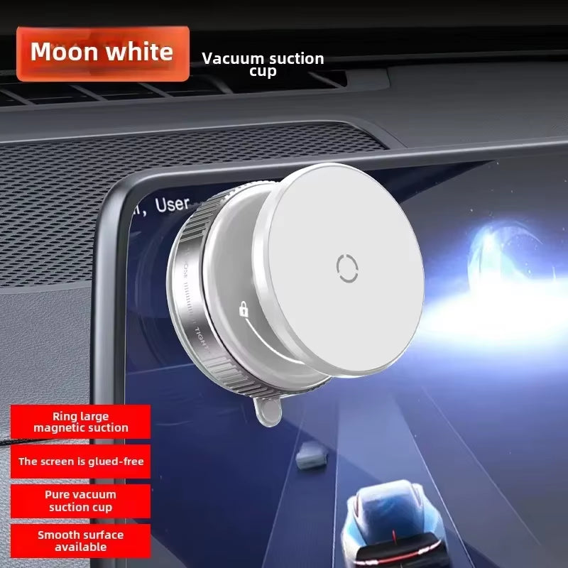 360° Rotation Suction Cup for Magsafe Magnetic Vacuum Car Phone Holder Navigation Stand Bracket Car Magnetic Holder for Phone