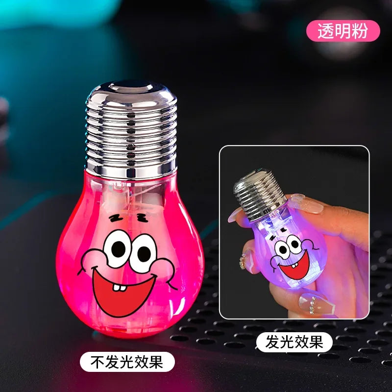 New Green Flame Transparent Body Electric Butane Gas Lighter with Colorful Lights Windproof Jet Torch Lighter Cool Lighter Gift