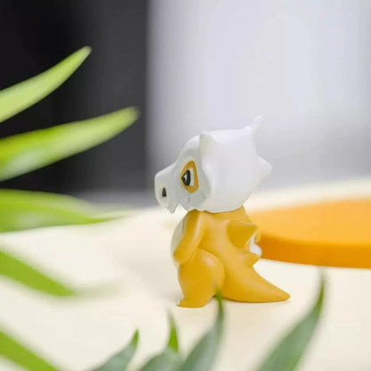 8Cm Pokemon Cubone Figure Cartoon Cute Ornament Model Desktop Car and Decoration Festival Gift Collectible