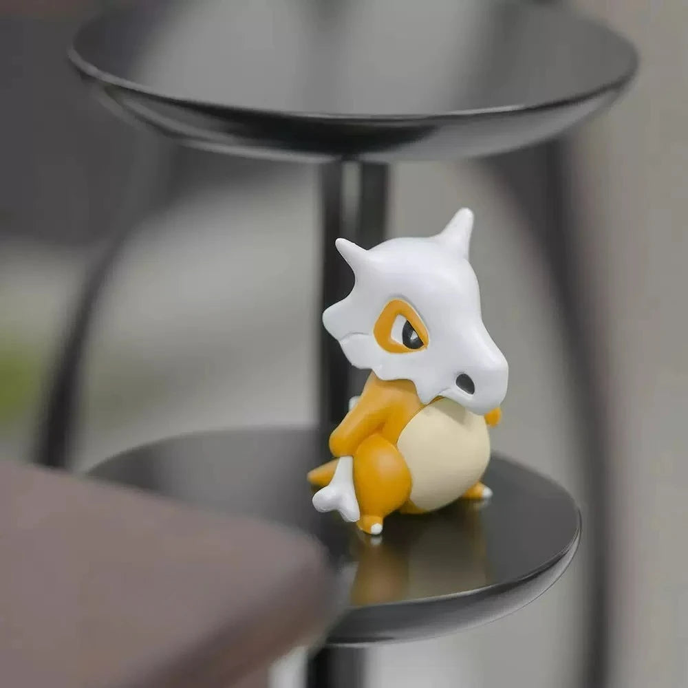8Cm Pokemon Cubone Figure Cartoon Cute Ornament Model Desktop Car and Decoration Festival Gift Collectible