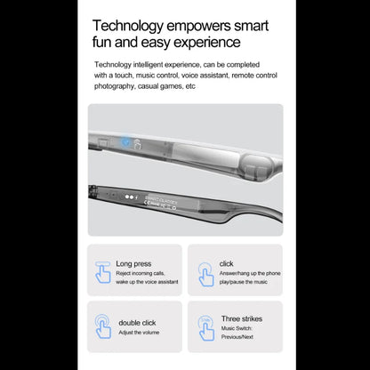 AI Intelligent Translation Bluetooth Glasses 135 Online Language AI Automatic Dialogue Translation Bluetooth Translation Glasses