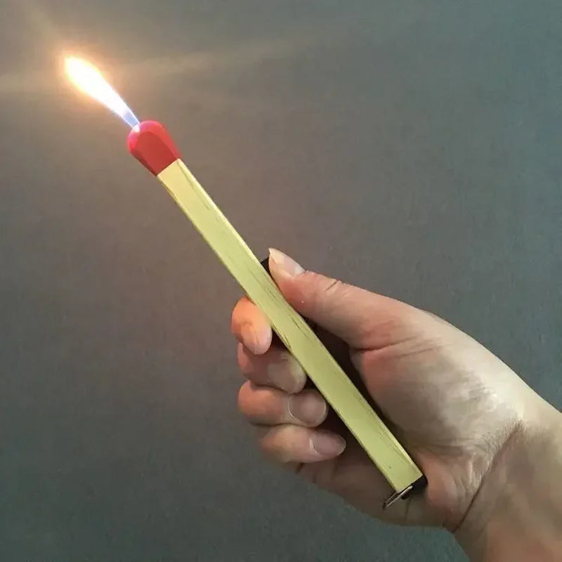 Gradient Ultra Long Luminous Match Lighter Butane Torch Inflatable Home Aromatherapy Kitchen Tool Gift - New Design