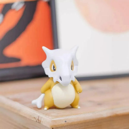 8Cm Pokemon Cubone Figure Cartoon Cute Ornament Model Desktop Car and Decoration Festival Gift Collectible