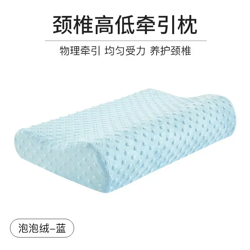 Memory Cotton Pillow Bedding Pillow Neck Protection Spine Lumbar Neck Maternity Pillow for Sleeping Orthopedic