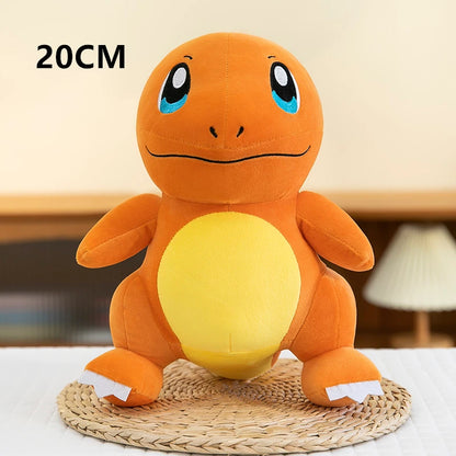 47 Styles Anime Pokemon Plush Charmander Squirtle Pikachu Plush Bulbasaur Stuffed Animal Toy Peluche Pokemon Doll Gift for Kid