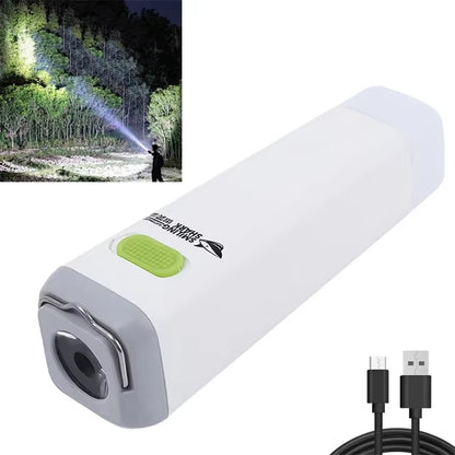 Mini LED Flashlight USB Rechargeable Flashlights Emergency Light Small Torch Pocket Flashlight Super Bright Torch