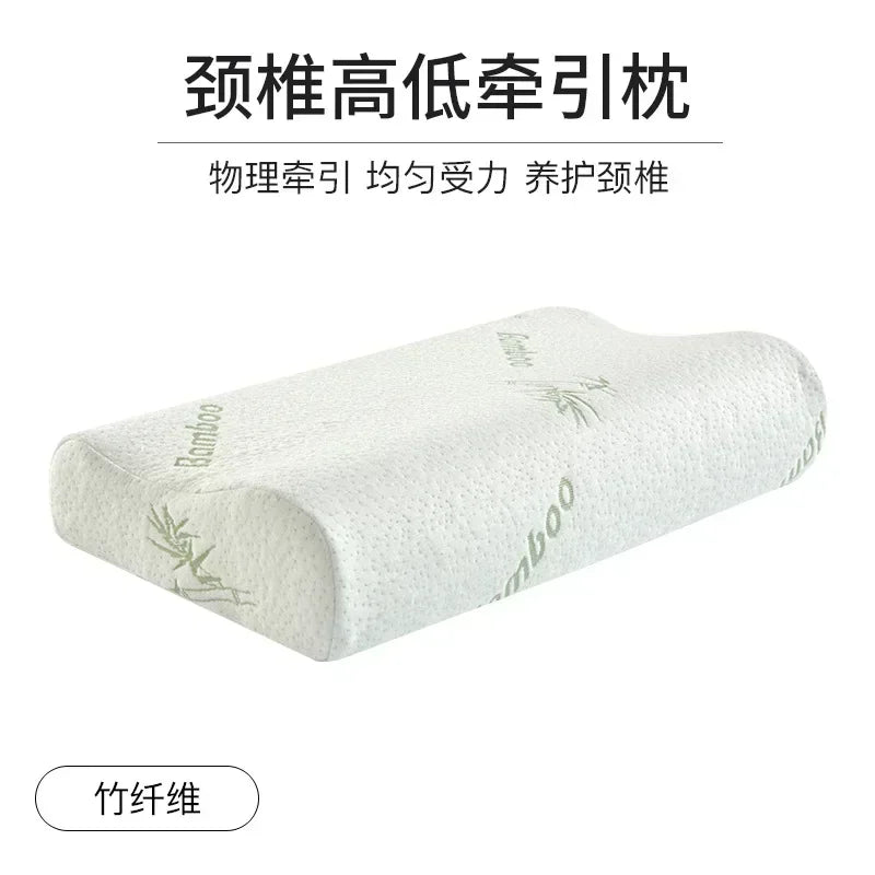 Memory Cotton Pillow Bedding Pillow Neck Protection Spine Lumbar Neck Maternity Pillow for Sleeping Orthopedic