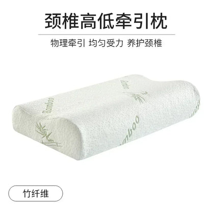 Memory Cotton Pillow Bedding Pillow Neck Protection Spine Lumbar Neck Maternity Pillow for Sleeping Orthopedic