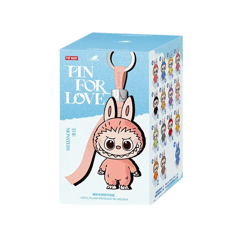POP MART Labubu the Monsters Pin for Love Series Blind Box Guess Bag Mystery Box Toy Doll Anime Figure Ornaments Gift Collection