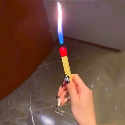 Gradient Ultra Long Luminous Match Lighter Butane Torch Inflatable Home Aromatherapy Kitchen Tool Gift - New Design