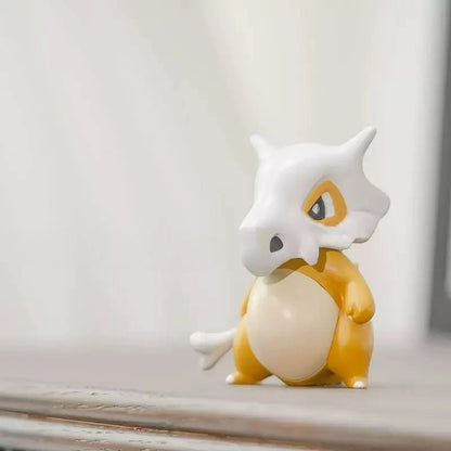 8Cm Pokemon Cubone Figure Cartoon Cute Ornament Model Desktop Car and Decoration Festival Gift Collectible