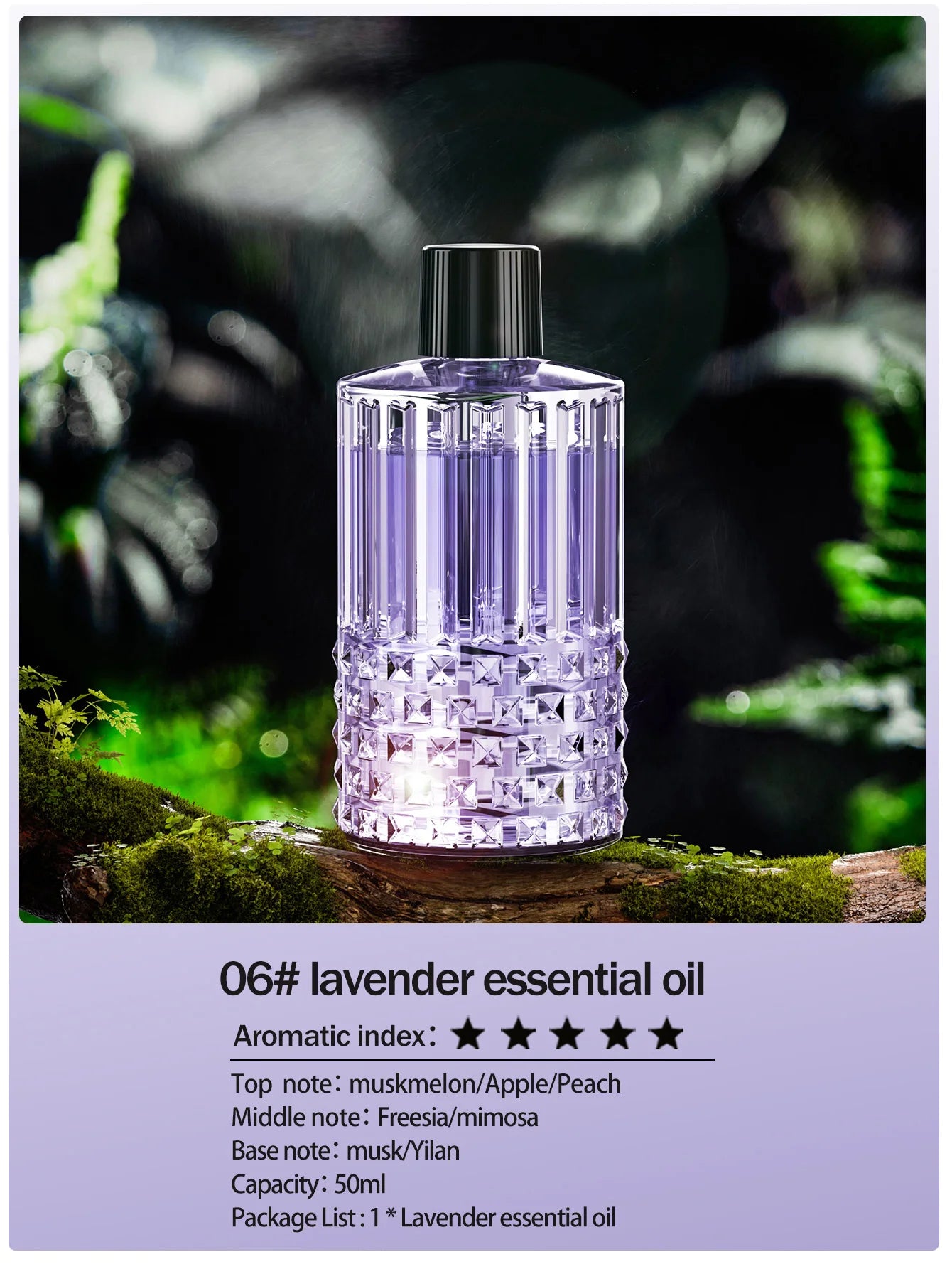 Rechargeable Mini Essential Oil Diffuser 5 Gear Aromatherapy Machine Large Mist Air Humidifier for Home Car Office Use