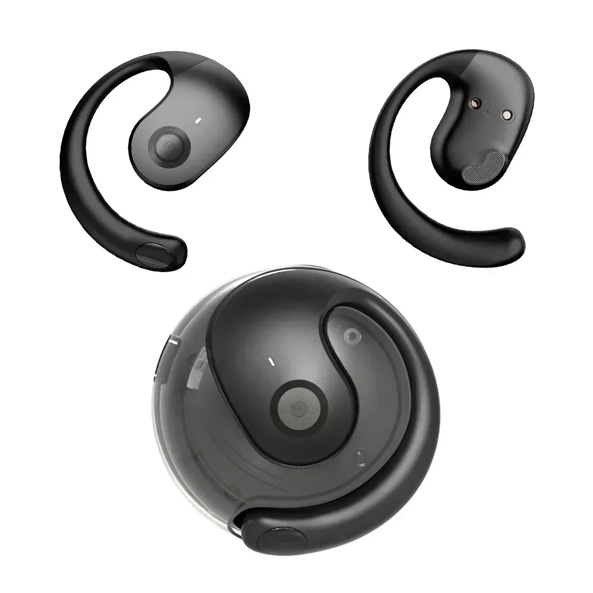 Wireless Bluetooth 5.3 HD Voice Call Earphones Noise Reduction Headphones Portable Earbuds with Mic for All Smartphones