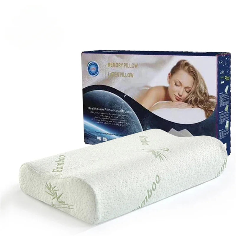 Memory Cotton Pillow Bedding Pillow Neck Protection Spine Lumbar Neck Maternity Pillow for Sleeping Orthopedic
