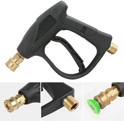 1/4" High-Pressure Washer Gun, 4000 PSI Foam Spray Wand with Nozzle for Car Wash