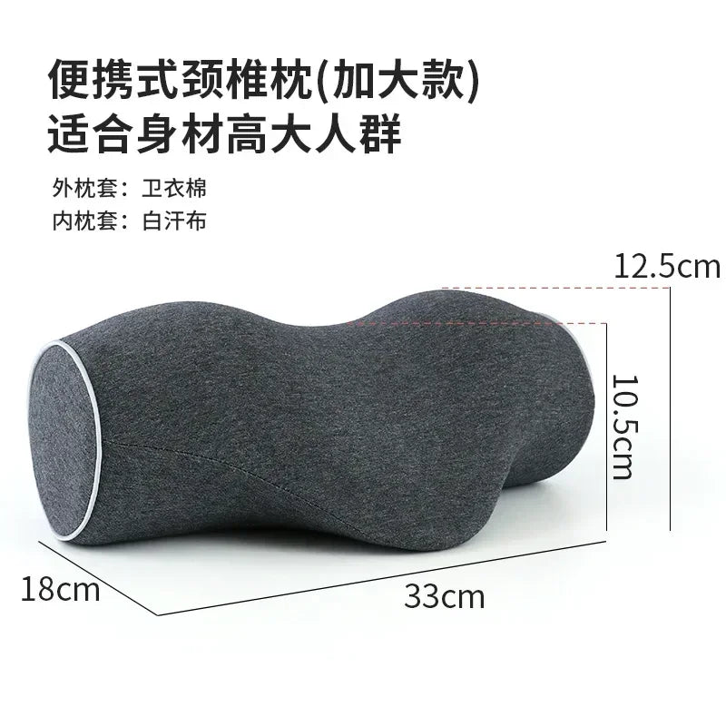 Memory Cotton Pillow Bedding Pillow Neck Protection Spine Lumbar Neck Maternity Pillow for Sleeping Orthopedic