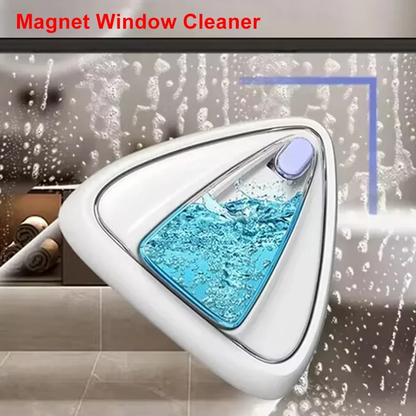 Magnetic Glass Cleaner Automatic Drainage Wiper Glass Double Sided Window Washer Cleaner Brush Household Cleaning Tool