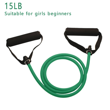 Resistance Bands with Handles for Strength Training at Home - Exercise Bands for Men and Women