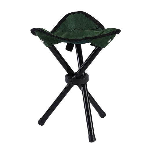 Portable Steel Foldable Tripod Stool – Your Essential Companion for Picnics, Camping, Hiking, and Fishing Adventures