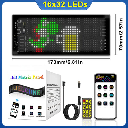 LED Devil Eyes Programmable and Flexible Board for Windshield
