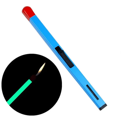 Gradient Ultra Long Luminous Match Lighter Butane Torch Inflatable Home Aromatherapy Kitchen Tool Gift - New Design