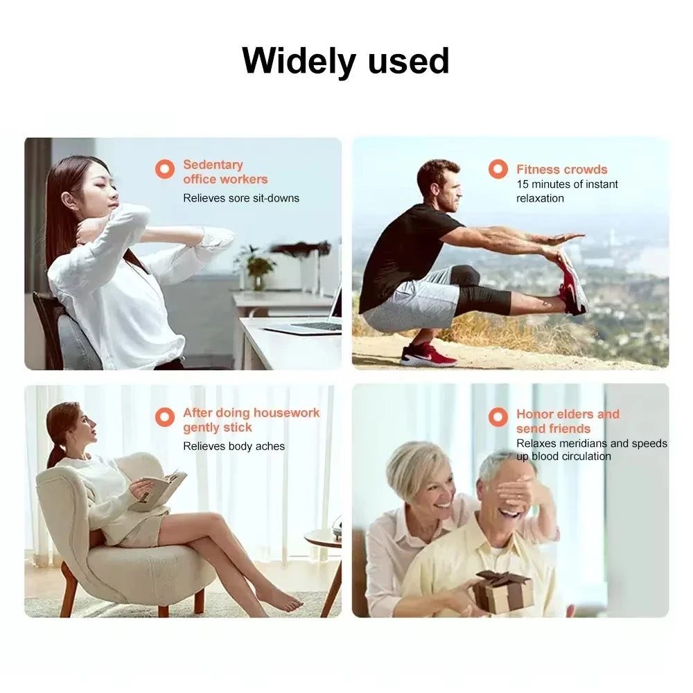 Neck Massager Mini Cervical Back Muscle Pain Relief Patch Massageador Stimulator Mat Portable Leg Body Health Care Tool