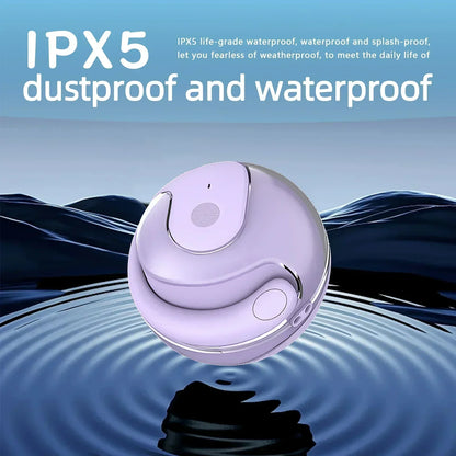 Wireless Bluetooth 5.3 HD Voice Call Earphones Noise Reduction Headphones Portable Earbuds with Mic for All Smartphones