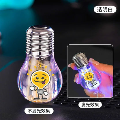 New Green Flame Transparent Body Electric Butane Gas Lighter with Colorful Lights Windproof Jet Torch Lighter Cool Lighter Gift