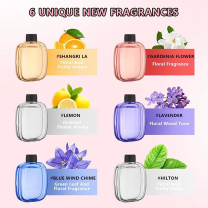 Automatic Aromatherapy Diffuser and Air Freshener - Rechargeable Humidifier for Home Use