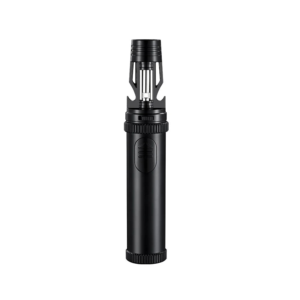 BBQ Barbecue Powerful Metal Gas Lighter Windproof Turbo Jet Red Blue Flame Kitchen Torch Cigar Smoking Accessories