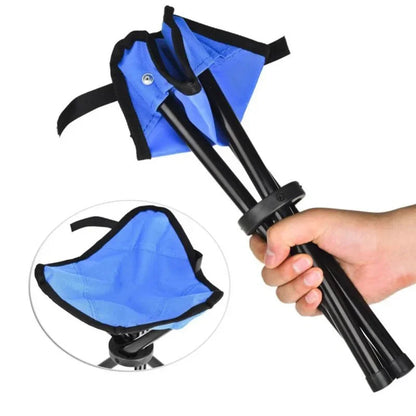 Must-Have Portable Steel Foldable Tripod Stool – Multipurpose for Picnic, Camping, Hiking & Fishing