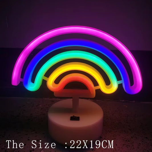 Illuminate Your Space with the Colorful Cloud Neon Sign - Perfect for Bedrooms, Parties, and Holiday Decor!
