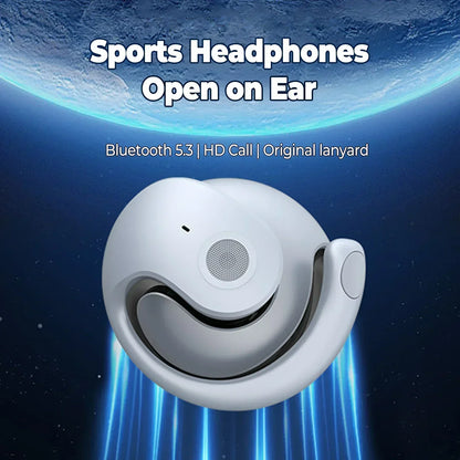 Wireless Bluetooth 5.3 HD Voice Call Earphones Noise Reduction Headphones Portable Earbuds with Mic for All Smartphones