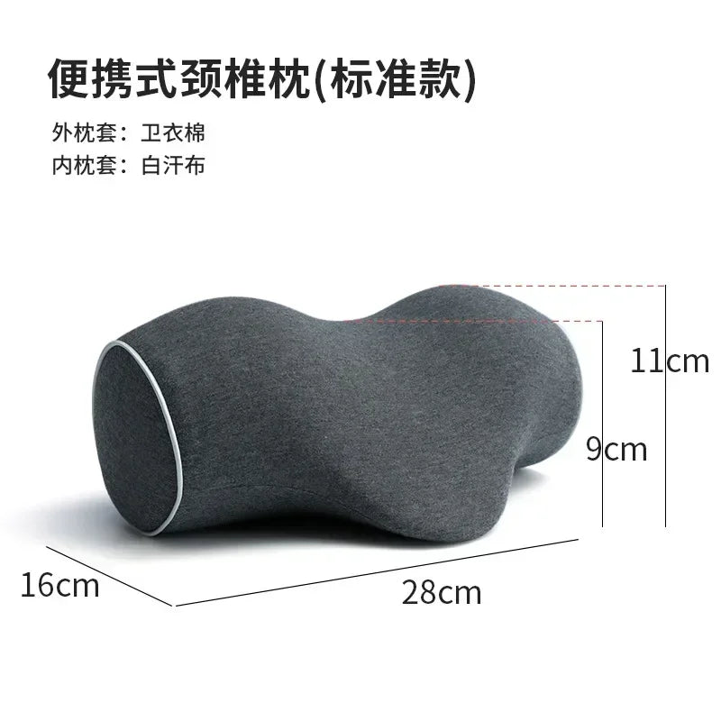 Memory Cotton Pillow Bedding Pillow Neck Protection Spine Lumbar Neck Maternity Pillow for Sleeping Orthopedic