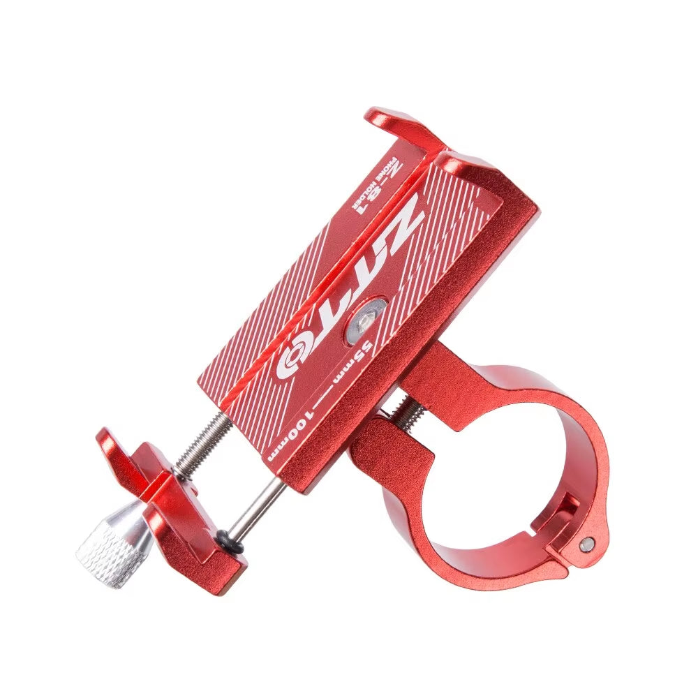 Universal Bicycle Phone Holder - Durable Metal Mount for MTB, Road Bikes, and Motorcycles