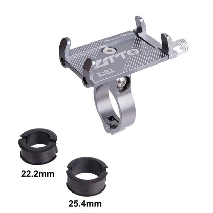 Universal Bicycle Phone Holder - Durable Metal Mount for MTB, Road Bikes, and Motorcycles