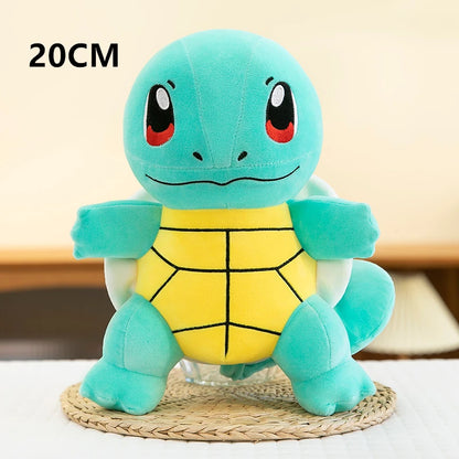 47 Styles Anime Pokemon Plush Charmander Squirtle Pikachu Plush Bulbasaur Stuffed Animal Toy Peluche Pokemon Doll Gift for Kid